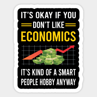 Smart People Hobby Economics Economy Economist Sticker